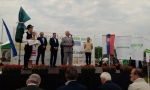 Minister pôdohospodárstva a rozvoja vidieka SR Ľubomír Jahnátek počas príhovoru na slávnostnom otvorení Celoslovenských dní poľa. 