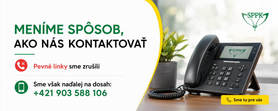 Oznam o zrušení pevných liniek 