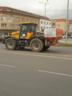 Protest poľnohospodárov - 22. február 2024