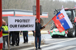 Protest európskych poľnohospodárov - 27.2. 2025